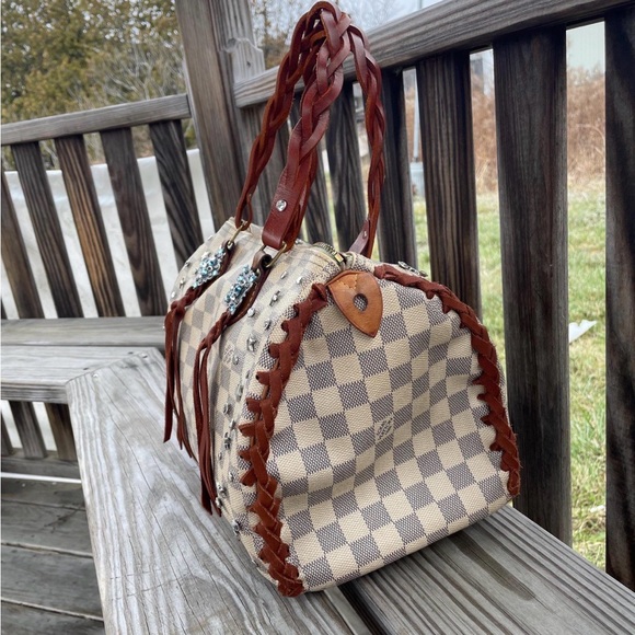 Revamped Louis Vuitton Speedy 30 W/ Matching Wallet! - Picture 4 of 14